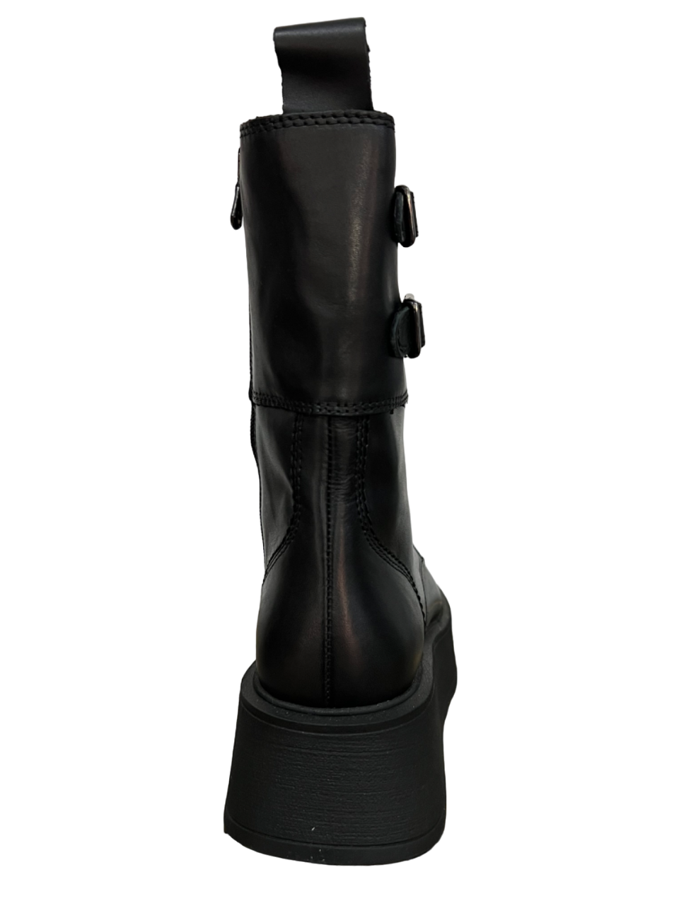 FRANCESCO BRUNELLI anfibio donna pelle nero BZ4743 100% pelle