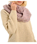 MOLLY BRACKEN sciarpa donna lilla B285CH 53% acrilico 35% poliammide 12% poliestere