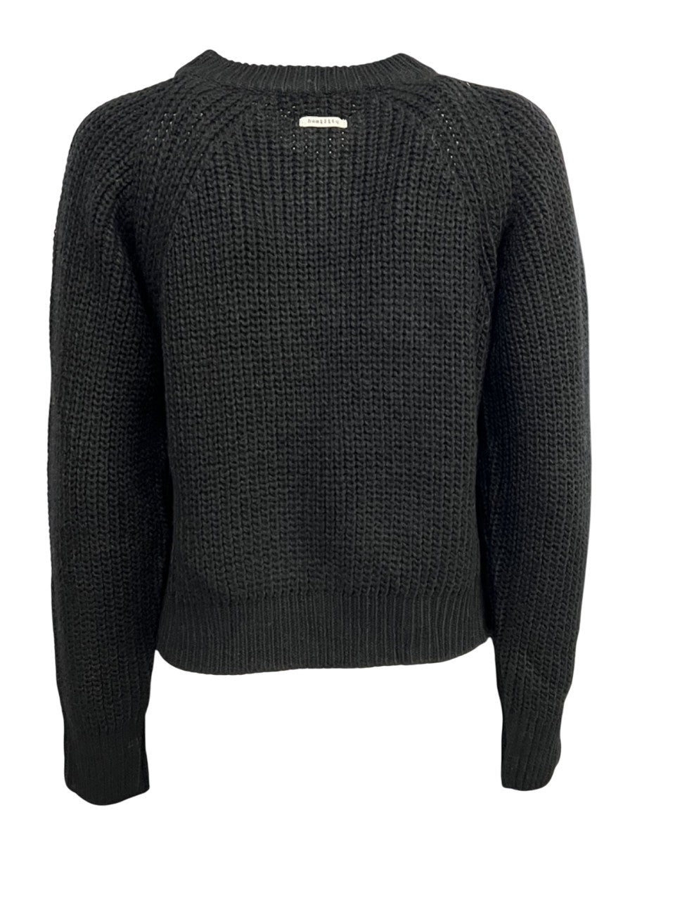 HUMILITY 1949 cardigan donna nera CRIS MADE IN ITALY