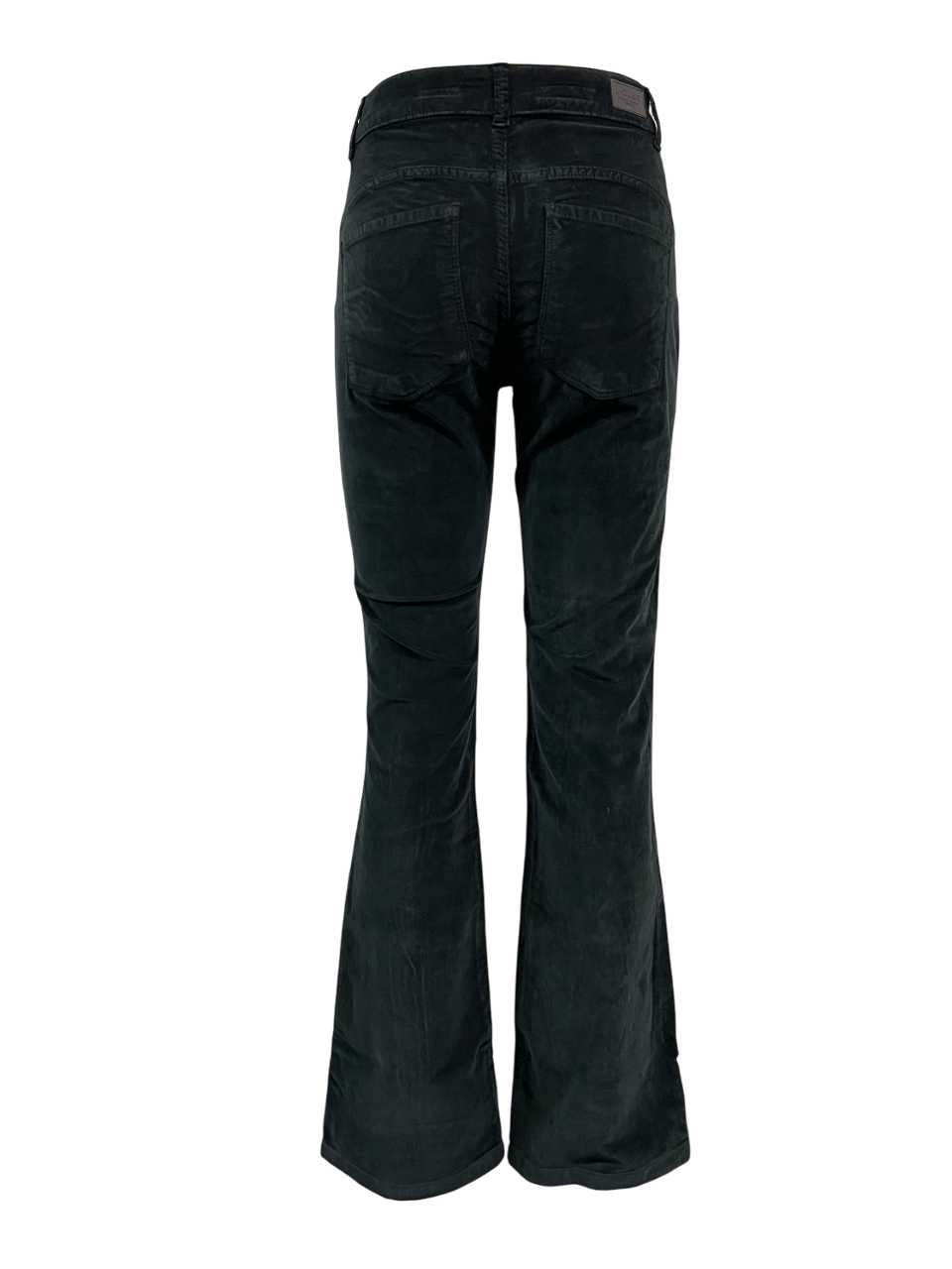 J-CUBE jeans donna a zampa velluto liscio push-up FIONA MADE IN ITALY