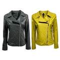 TALENTI giacca donna pelle lavata P418 CHIODO 100% pelle