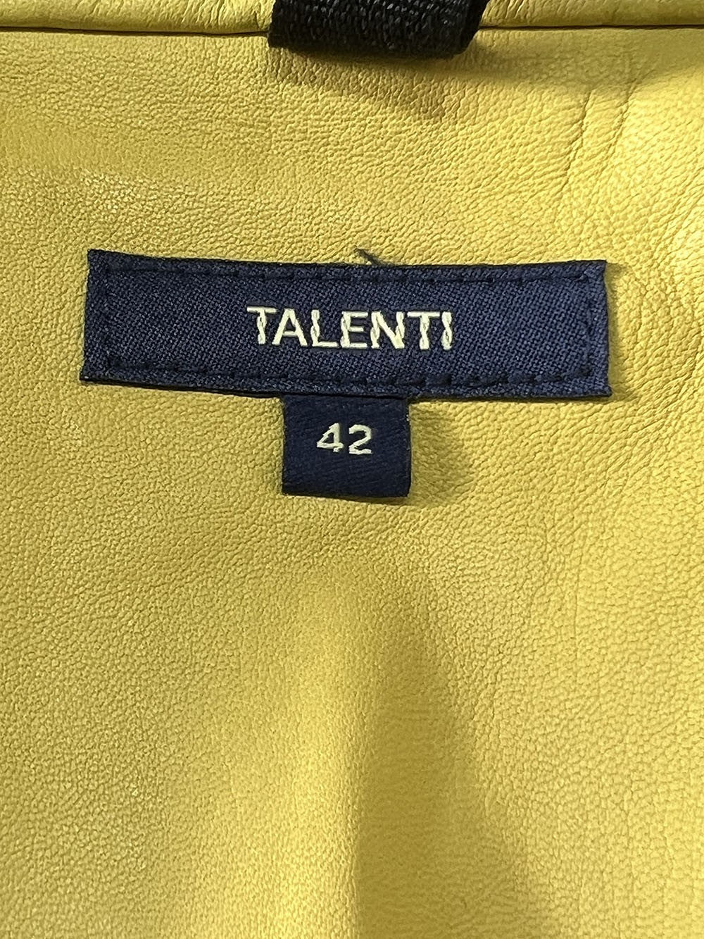 TALENTI giacca donna pelle lavata P418 CHIODO 100% pelle