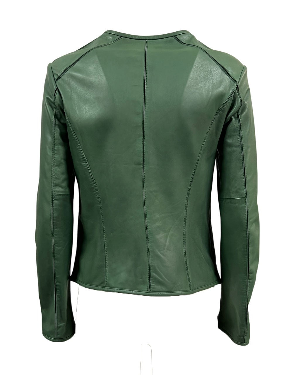 TALENTI giacca donna girocollo in pelle lavata P420 100% pelle