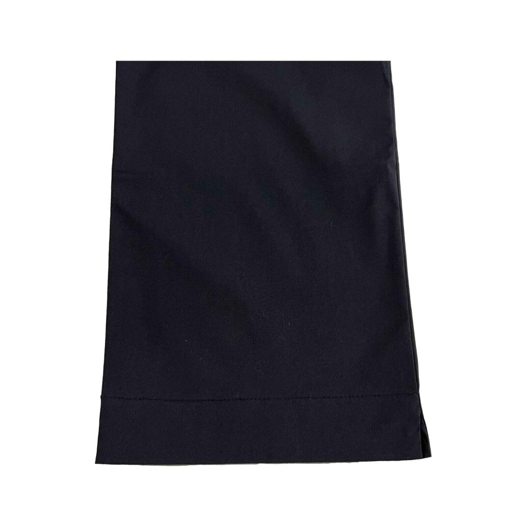 LIVIANA CONTI pantalone donna nero leggins cotone leggero F3SK81 MADE IN ITALY