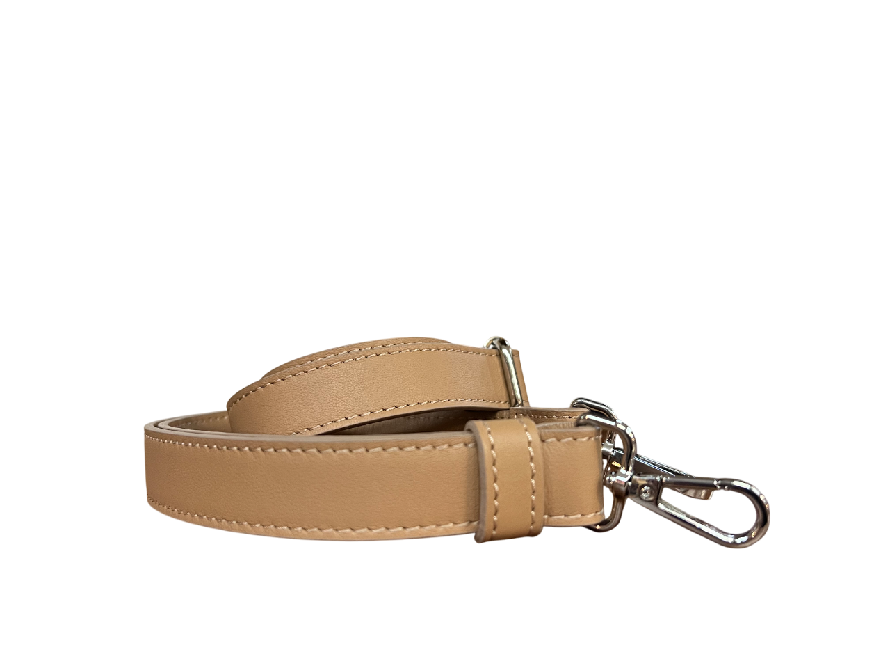 RIPANI borsa donna bicolore perla/nocciola con logo in contrasto E621LL ALDA 100% pelle MADE IN ITALY