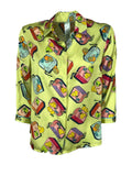 IL THE DELLE 5 camicia lime SPOON 56 ST JUICE MADE IN ITALY