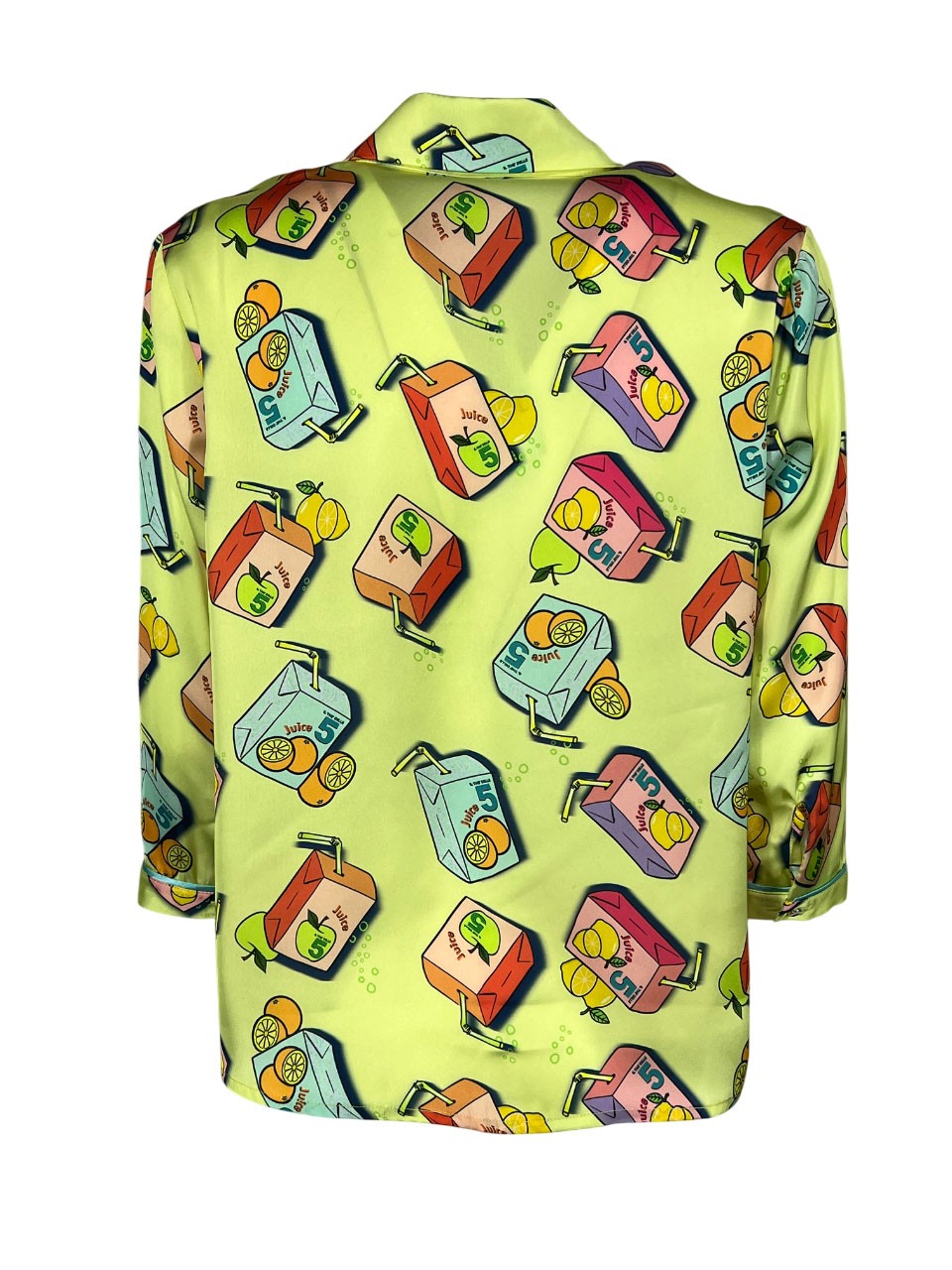 IL THE DELLE 5 camicia lime SPOON 56 ST JUICE MADE IN ITALY