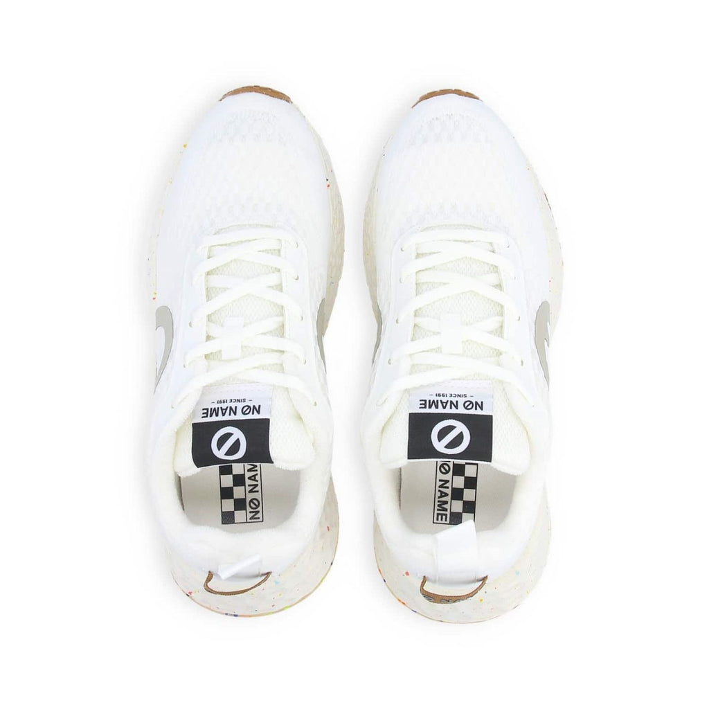 NØ Name scarpe joggers bianco CARTER FLY in poliestere riciclato certificato GRS