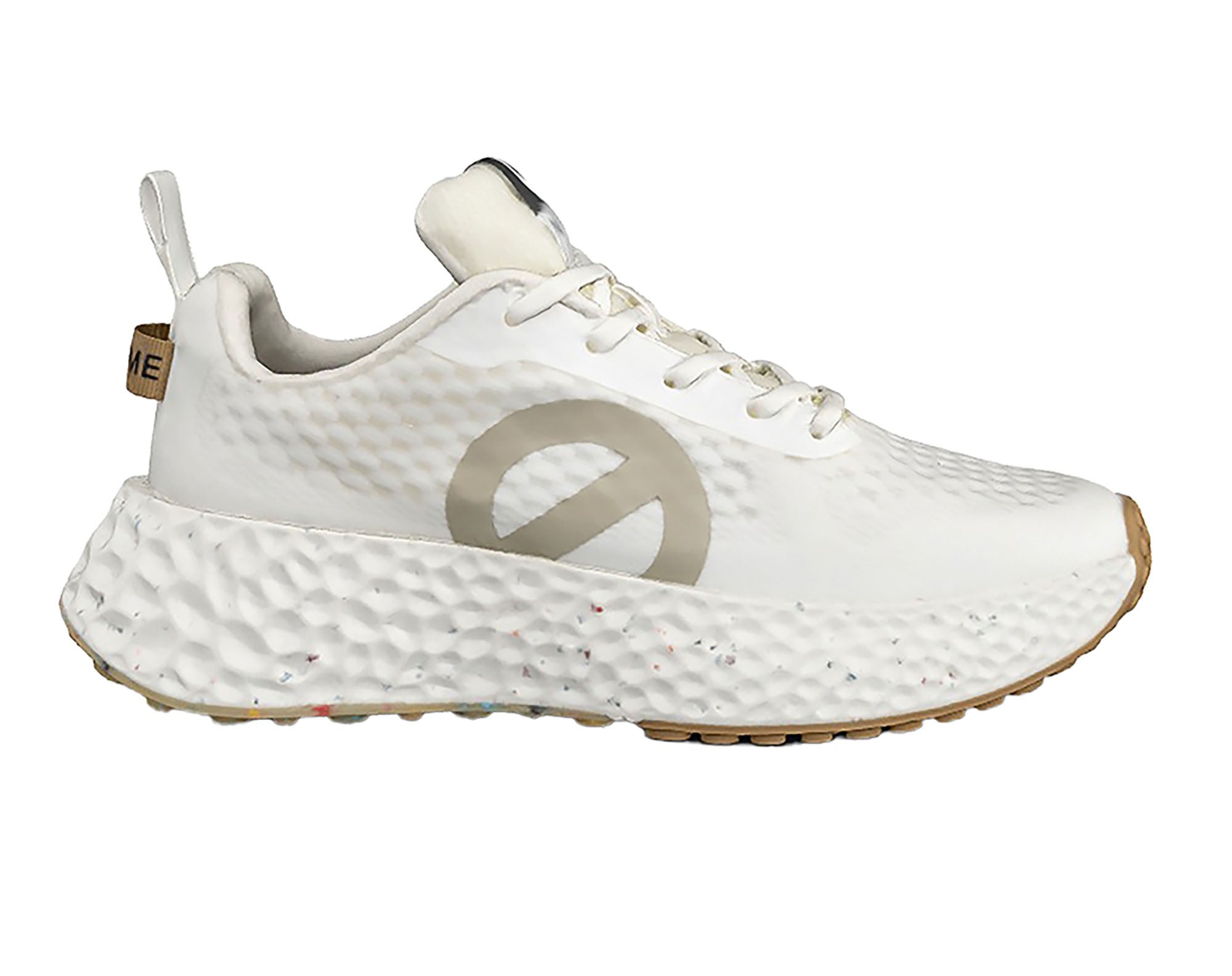 NØ Name scarpe joggers bianco CARTER FLY in poliestere riciclato certificato GRS