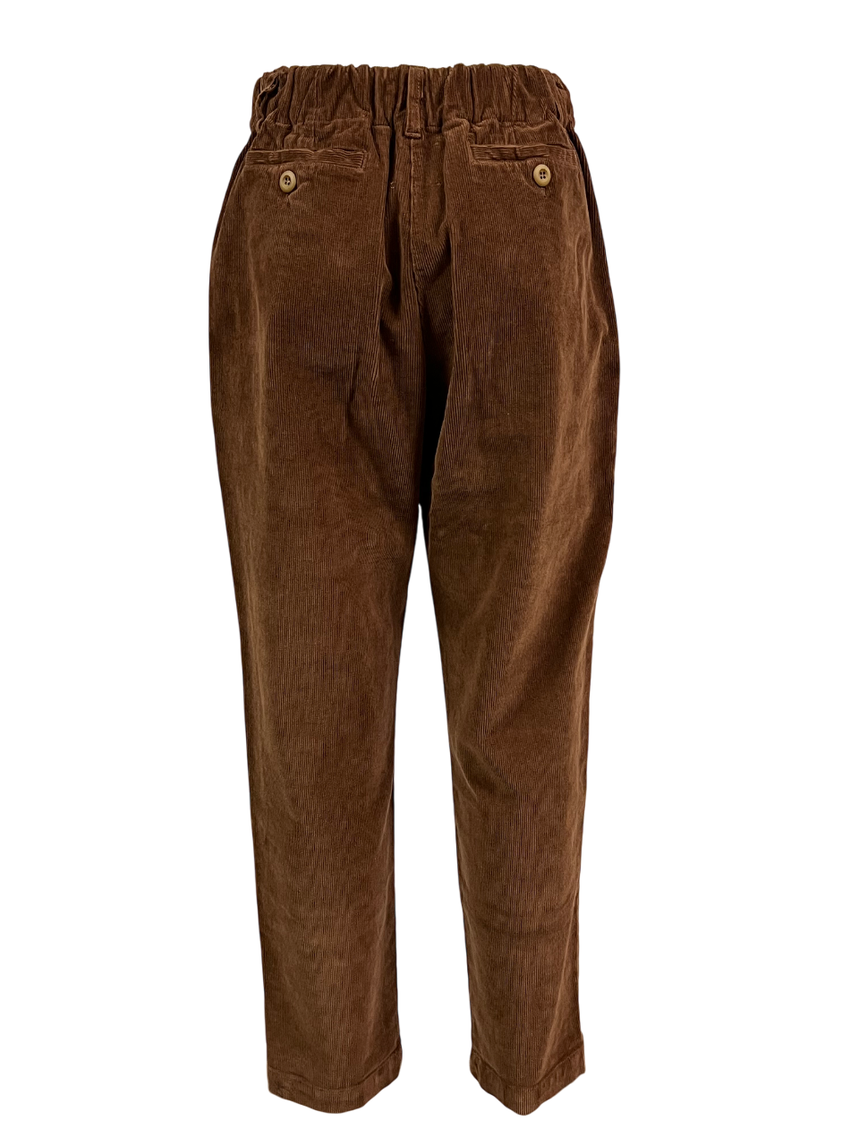 4.10 by BottegaChilometriZero pantalone donna velluto millerighe DD23265 PERU’ MADE IN ITALY