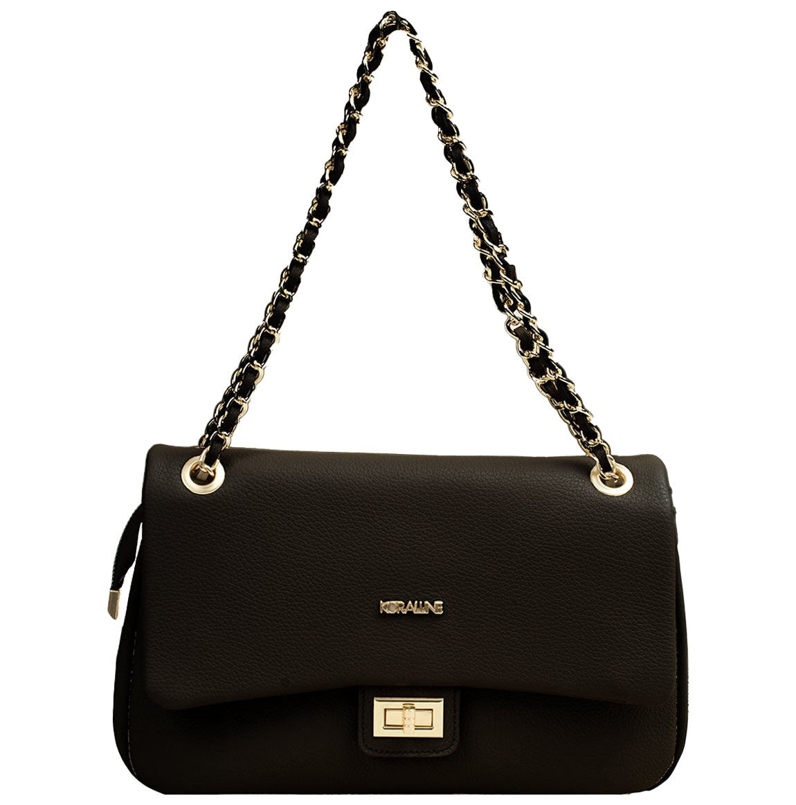 KORALLINE borsa donna pelle martellata 914 MADE IN ITALY