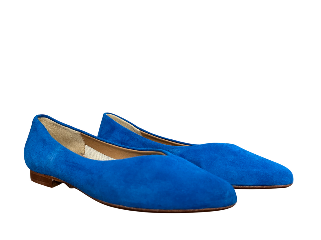 UPPER CLASS ballerina donna camoscio a punta 3900 CAMOSCIO MADE IN ITALY