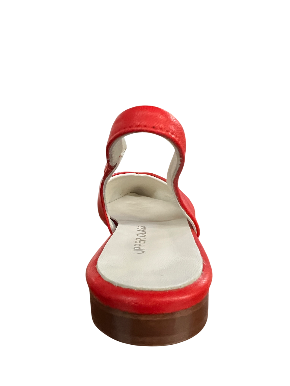 UPPER CLASS ballerina donna aperta dietro pelle 4100 MADE IN ITALY