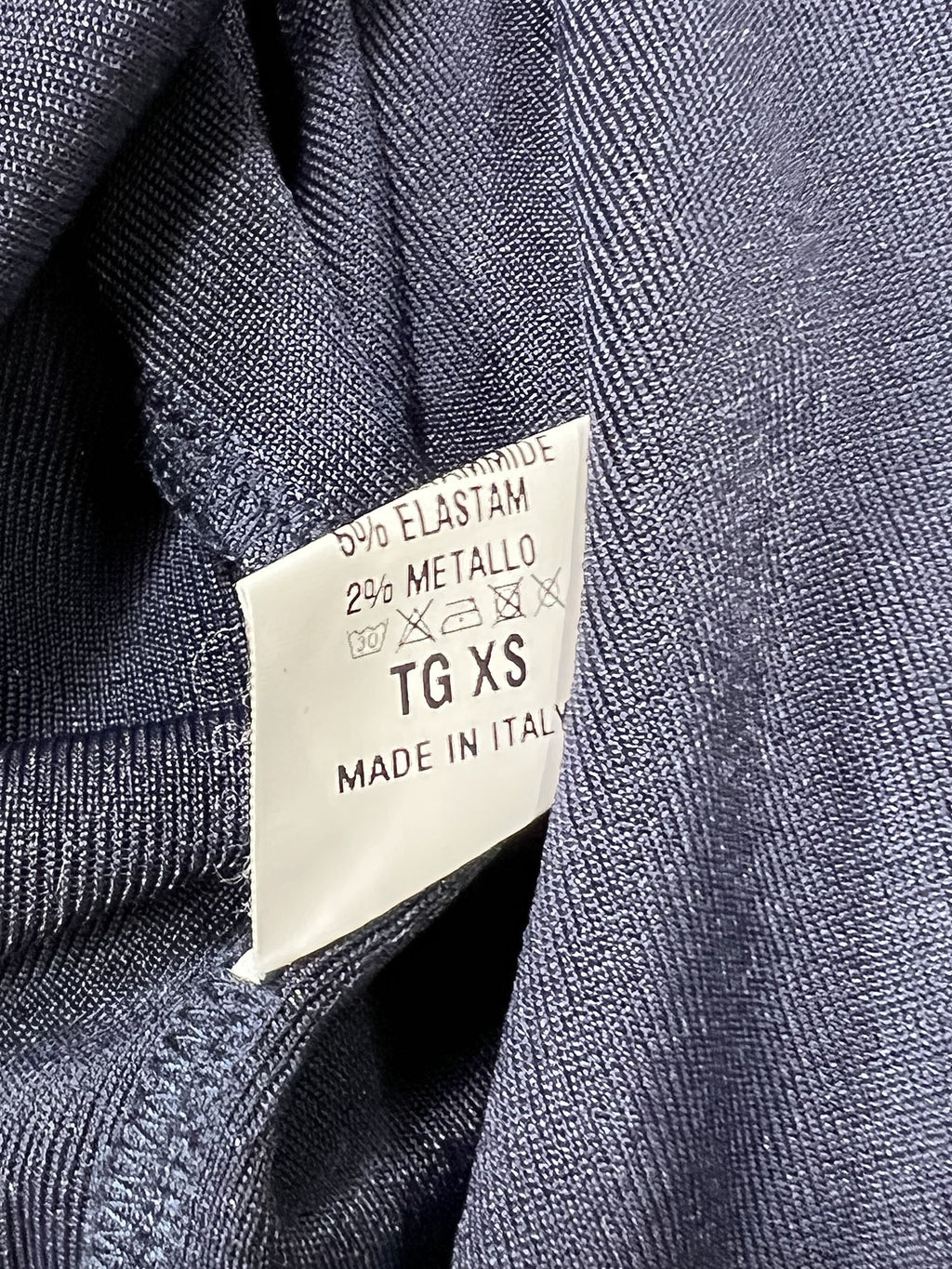 ORIMUSI maglia donna laminata a scatola DATURA MADE IN ITALY