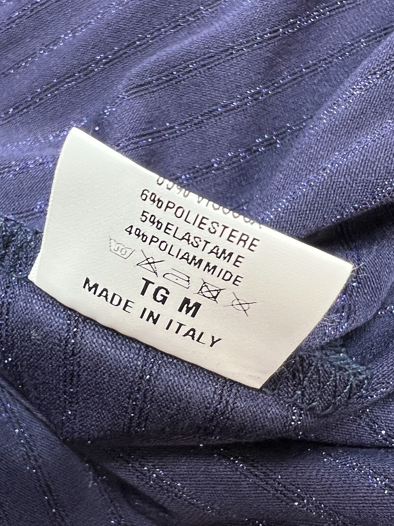 ORIMUSI t-shirt donna righe piccole lurex CARDO LUREX MADE IN ITALY