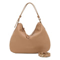 RIPANI borsa donna a spalla pelle liscia nocciola E262LL SUNETRA MADE IN ITALY