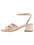 AZAREY sandalo donna ecopelle platino 562J154 MADE IN SPAIN