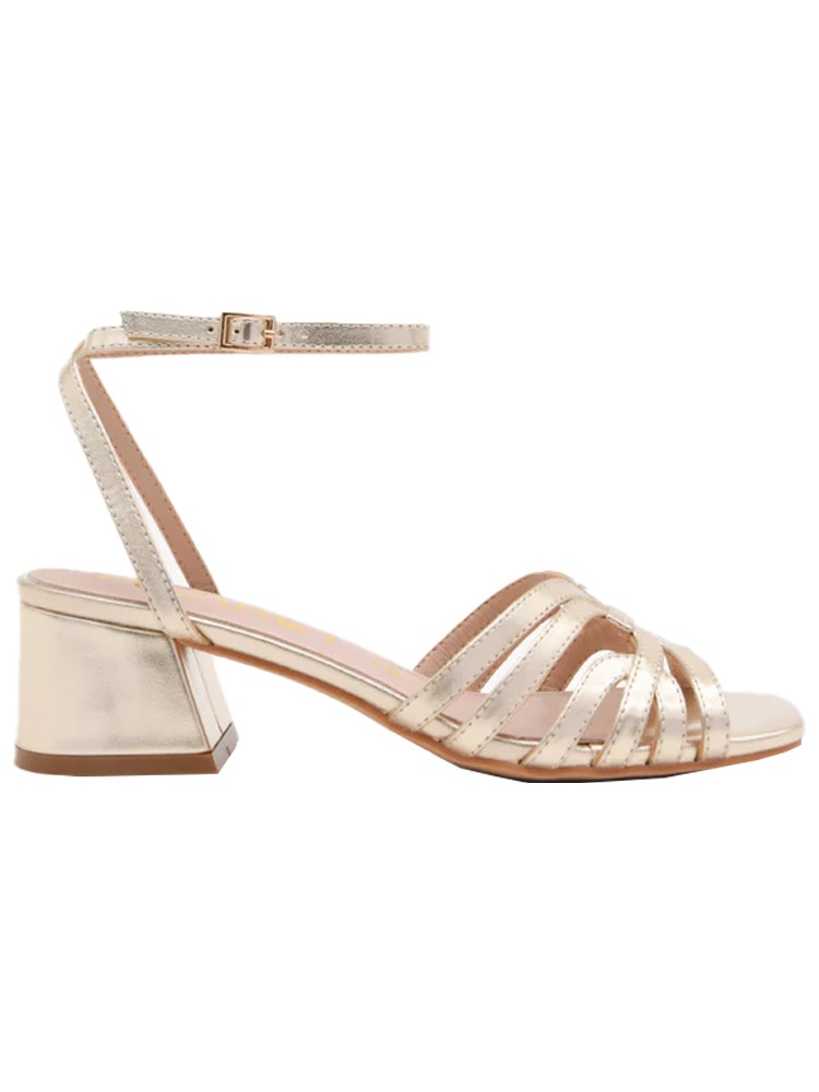 AZAREY sandalo donna ecopelle platino 562J154 MADE IN SPAIN