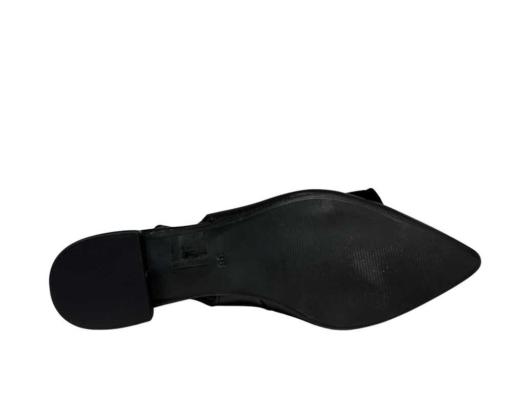 FRANCESCO BRUNELLI slingback donna a punta  5116 100% pelle