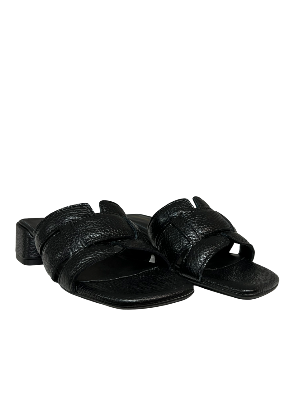 FRANCESCO BRUNELLI sandalo donna aperto dietro 5205 100% pelle
