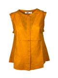 MD’M camicia donna arancio cotone plumetis 2.61.468.45 100% cotone