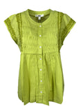 MD’M camicia donna pistacchio 2.61.037.04 100% cotone