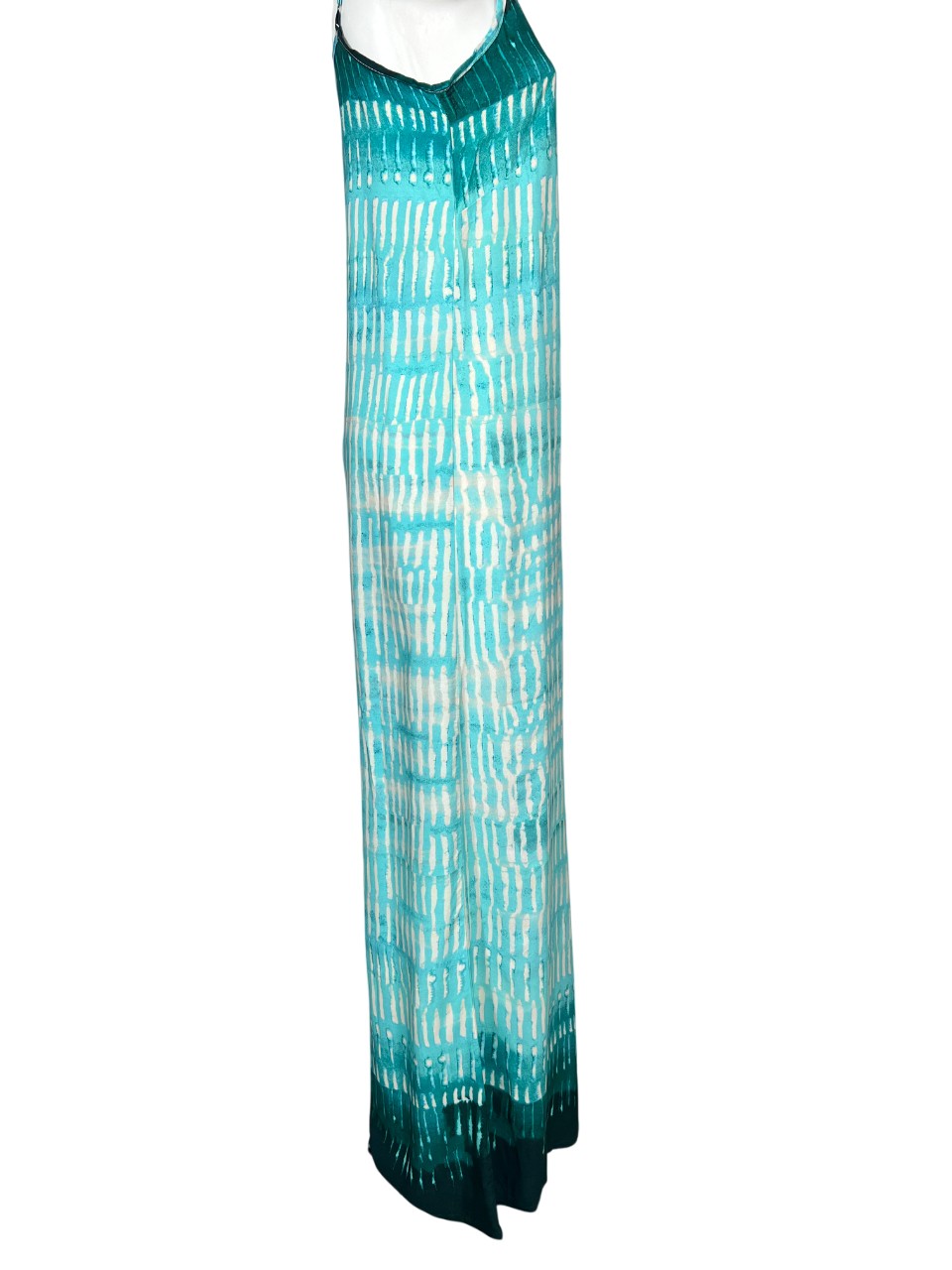 LA FEE MARABOUTEE tuta donna palazzo acqua/petrolio BIDART-C MADE IN ITALY