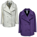 GUTTHA MILANO giaccone donna doppiopetto over  GUT24056 MADE IN ITALY