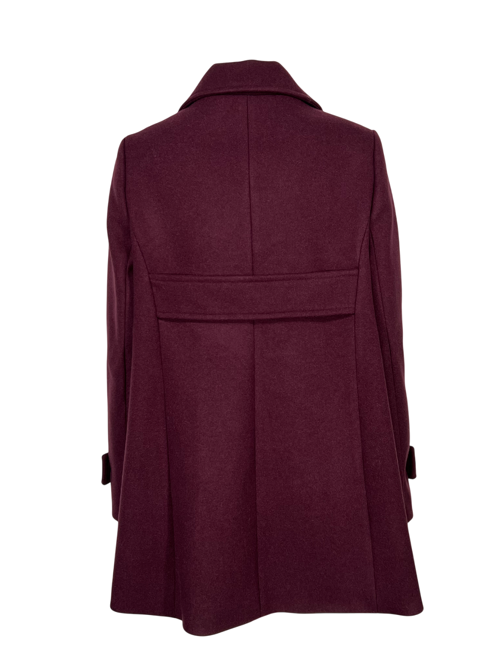 IL THE DELLE 5 Giaccone Donna Doppiopetto JADEN 77 Bordeaux o Blu – Fodera Fantasia – Made in Italy