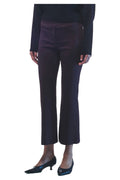 LIVIANA CONTI pantalone donna trombetta CNTJ31 STEVE D94-1 BACCA D’UVA MADE IN ITALY