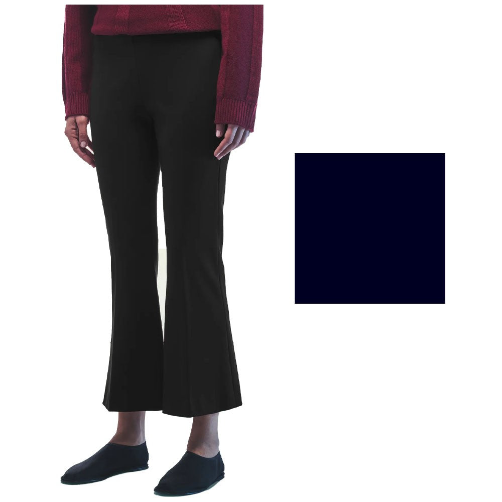 LIVIANA CONTI pantalone donna punto milano trombetta CNTI84 MADE IN ITALY
