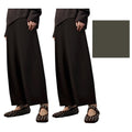 LIVIANA CONTI Pantalone Donna Punto Milano Cropped Gamba Ampia L5WI52 Made in Italy