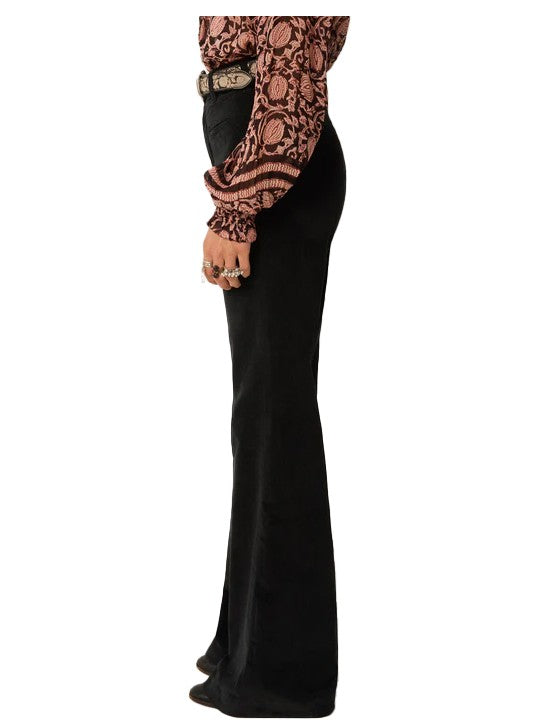 Maison Hotel Pantaloni Flare Velluto Liscio Regular Fit JERRY STUDIO 54