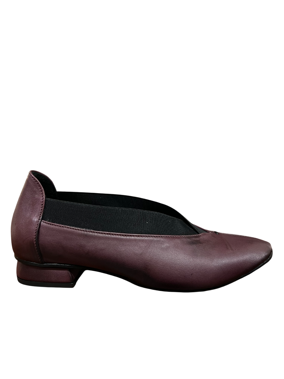 KUDETA’ 524100 Scarpa Donna Bordeaux in Pelle – Elastico, Tacco 2 cm, Made in Italy