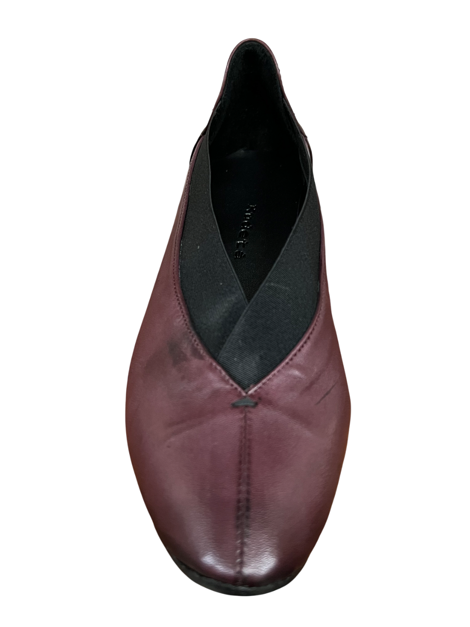 KUDETA’ 524100 Scarpa Donna Bordeaux in Pelle – Elastico, Tacco 2 cm, Made in Italy