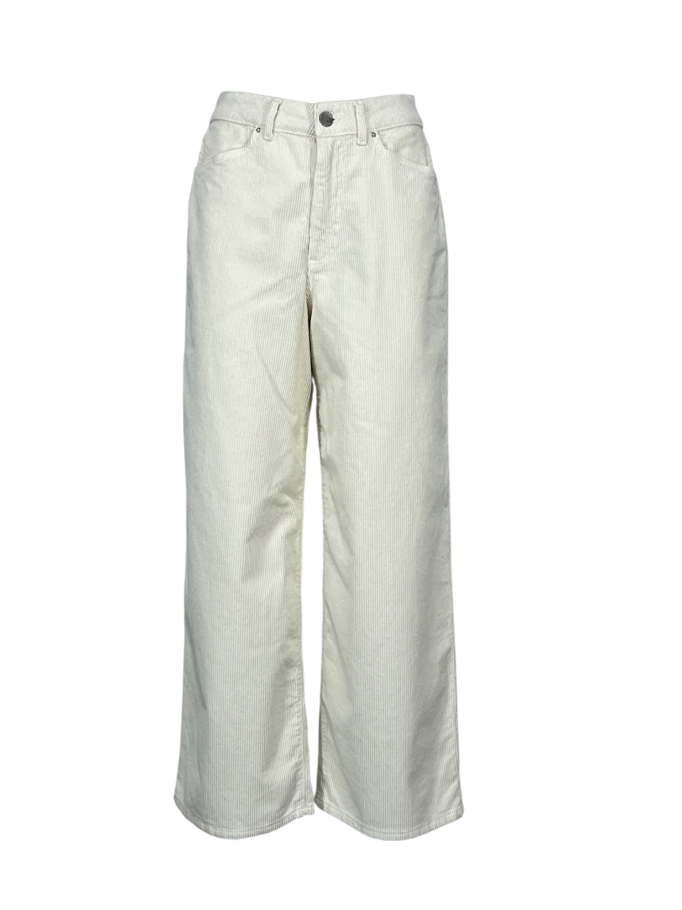 NOIR 'N' BLEU GOLDEN-14 LOOSE – Jeans donna in velluto 500 righe wide-leg (fondo 28 cm)