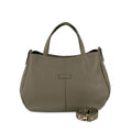 RIPANI I752OB MARIT L – Borsa a mano verde cactus in pelle effetto bufalo (Made in Italy)