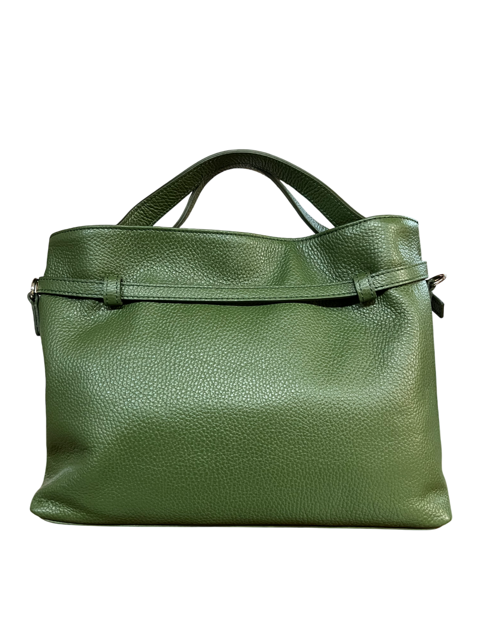 RIPANI LUISA I771OJ – Borsa a mano in pelle cervo con tracolla aggiuntiva (Made in Italy)