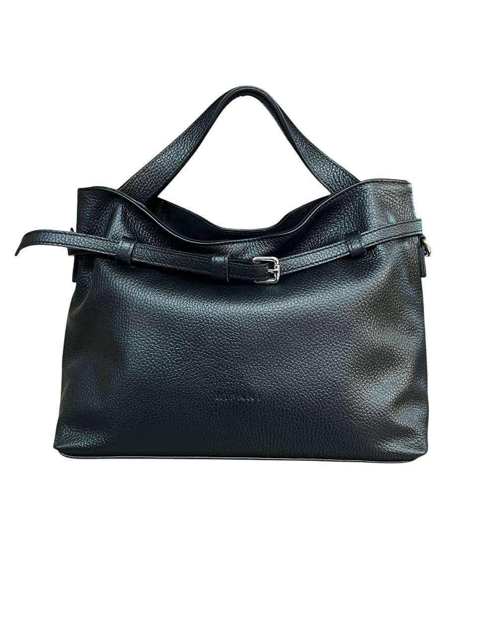 RIPANI LUISA I771OJ – Borsa a mano in pelle cervo con tracolla aggiuntiva (Made in Italy)