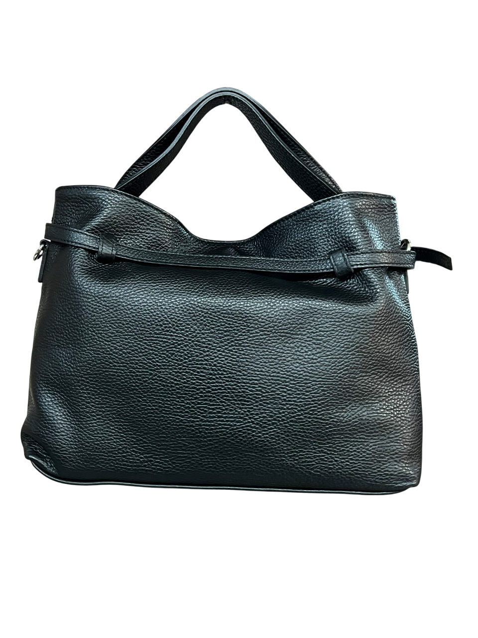 RIPANI LUISA I771OJ – Borsa a mano in pelle cervo con tracolla aggiuntiva (Made in Italy)