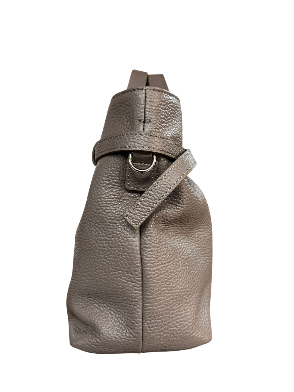 RIPANI LUISA I771OJ – Borsa a mano in pelle cervo con tracolla aggiuntiva (Made in Italy)