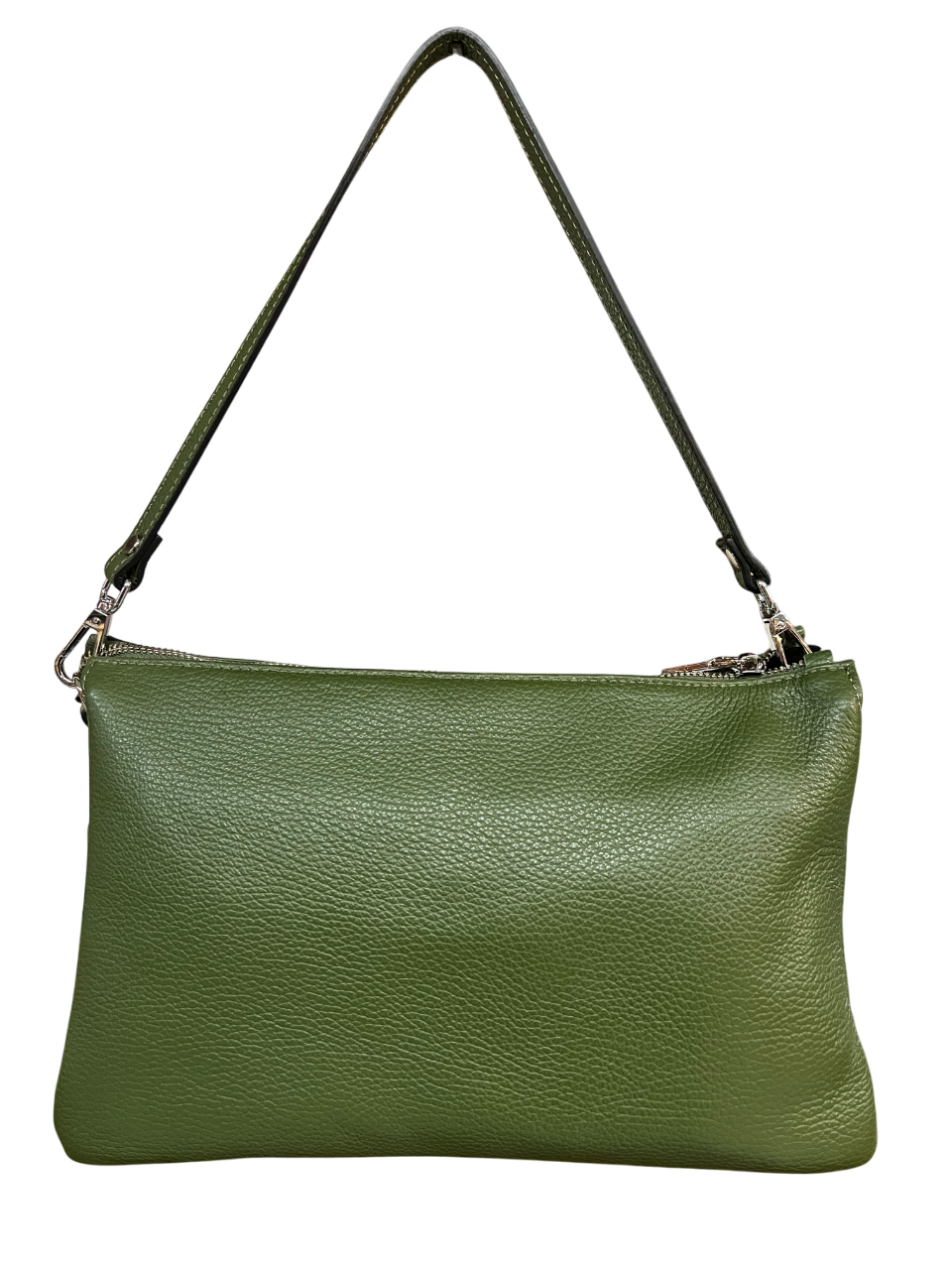 RIPANI Easy Handy M – borsa spalla pelle, triplo scomparto, zip