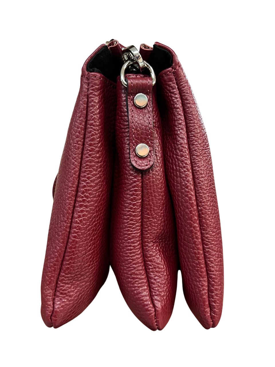 RIPANI Easy Handy M – borsa spalla pelle, triplo scomparto, zip