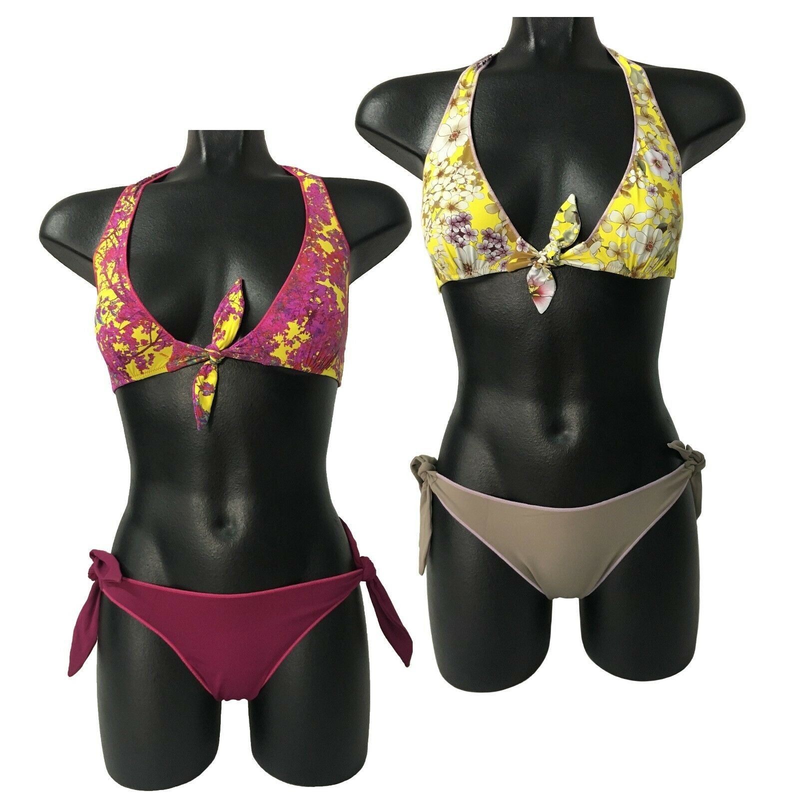 MISS BIKINI LUXE Bikini Donna triangolo sfoderato tinta unita + fantasia 18382