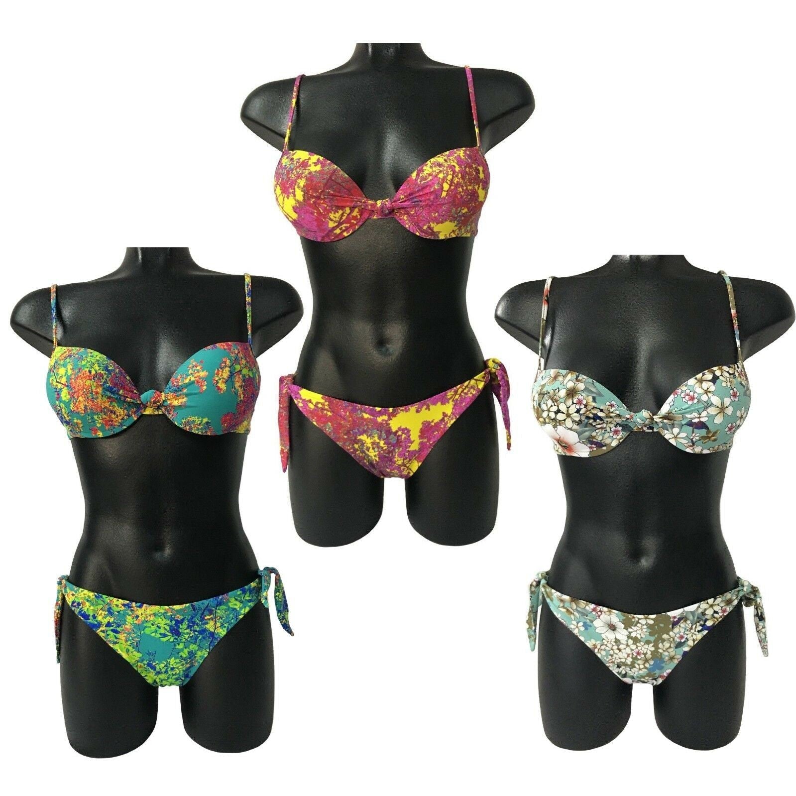 MISS BIKINI LUXE bikini donna push-up 88% poliammide 12% elastan mod 184101
