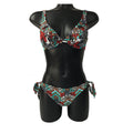 MISS BIKINI LUXE bikini donna con ferretto e applicazioni mod 1723C/ CURO COPPA C