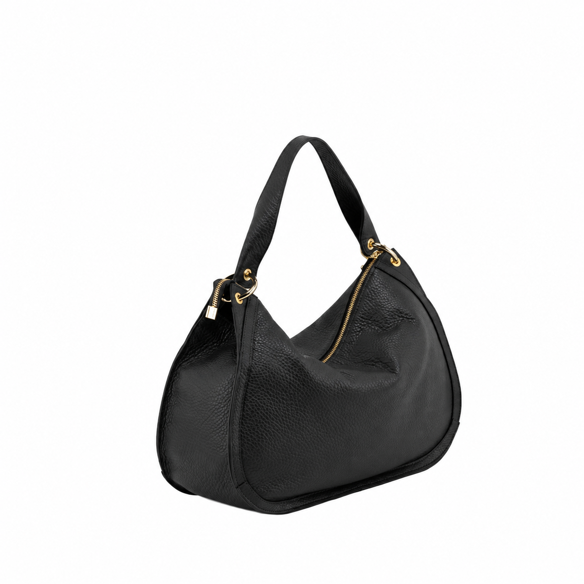 RIPANI RACHEL 1031CF Borsa a Spalla L Nera in Vera Pelle Made in Italy (Copia)
