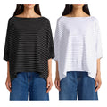 LIVIANA CONTI maglia donna a righe F6SA70 WILMA MADE IN ITALY