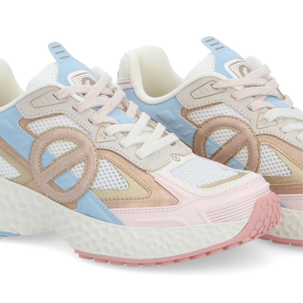 Sneaker Donna NØ Name CARTER 2.0 TECH Multicolor OFF WHITE / PINK / SKY