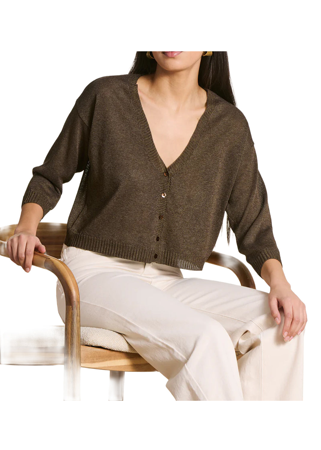 LA FEE MARABOUTEE GI-MANELE Cardigan Donna Made in Italy